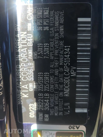 2023 Kia EV6 Wind - miniatura 14