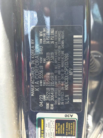 2023 Kia EV6 Wind – miniatura 14