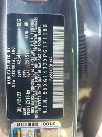 2023 Kia K5 LXS - miniatura 10