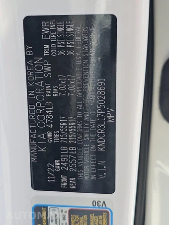 2023 Kia Niro EV Wind – miniatura 14