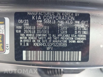 2023 Kia Sorento Hybrid EX - miniatura 15