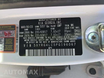 2023 Kia Sorento LX - miniatura 2
