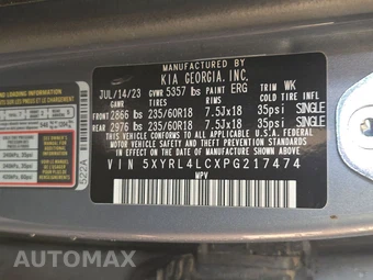 2023 Kia Sorento S – miniatura 10