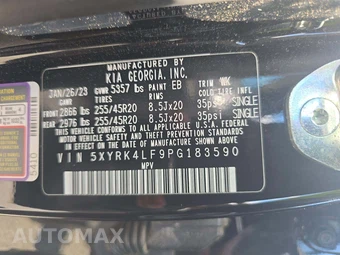 2023 Kia Sorento SX - miniatura 2