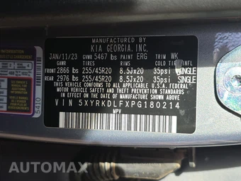 2023 Kia Sorento SX - miniatura 10