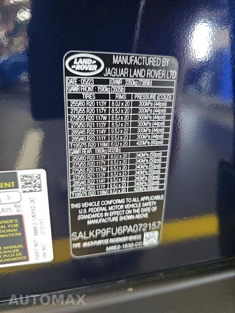 2023 Land Rover Range Rover SE - miniatura 14