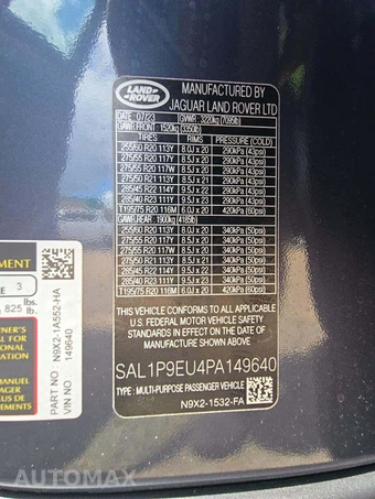 2023 Land Rover Range Rover Sport SE - miniatura 5