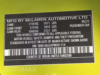 2023 McLaren Artura Performance – miniatura 2