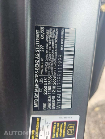2023 Mercedes-Benz AMG C 43 4MATIC Sedan - miniatura 2