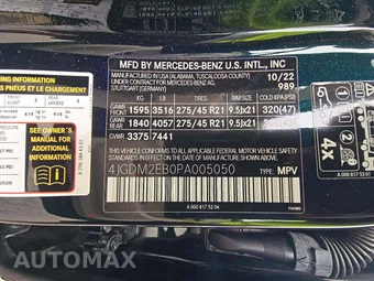 2023 Mercedes-Benz EQS 450 4MATIC SUV – miniatura 5