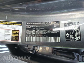 2023 Mercedes-Benz EQS 450+ SUV – miniatura 5