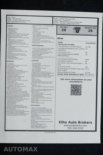 2023 Mercedes-Benz S 500 4MATIC - miniatura 56