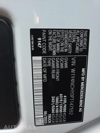 2023 Mercedes-Benz Sprinter 2500 Cargo Van High Roof 170.0" WB - miniatura 17