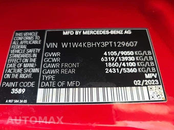 2023 Mercedes-Benz Sprinter 2500 Crew Van Standard Roof 144.0" WB – miniatura 2