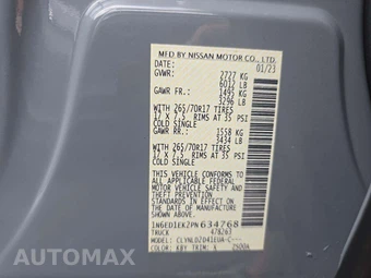 2023 Nissan Frontier PRO-4X Crew Cab Medium Bed - miniatura 5