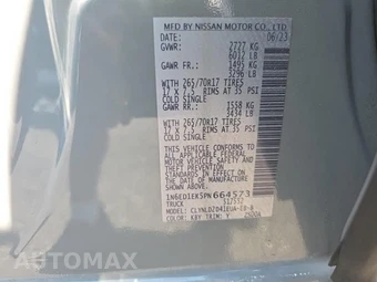 2023 Nissan Frontier PRO-4X Crew Cab Medium Bed - miniatura 16
