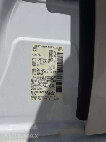 2023 Nissan Frontier PRO-X Crew Cab Medium Bed - miniatura 5