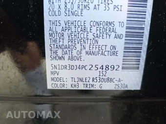 2023 Nissan Pathfinder Platinum - miniatura 5