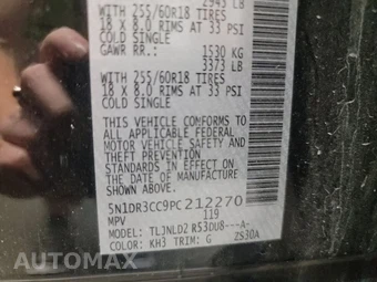 2023 Nissan Pathfinder SL – miniatura 15