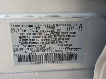 2023 Nissan Sentra S – miniatura 14