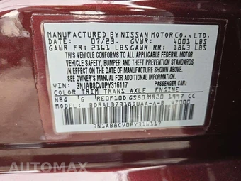 2023 Nissan Sentra SV - miniatura 2