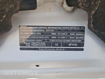 2023 Nissan TITAN SV Crew Cab Short Bed - miniatura 31