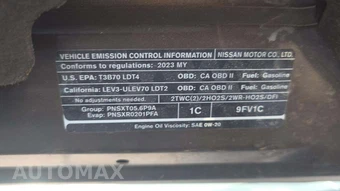 2023 Nissan TITAN SV Crew Cab Short Bed - miniatura 19