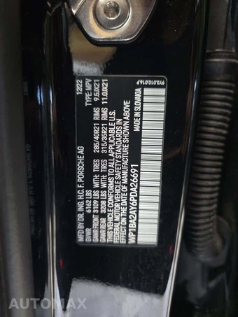 2023 Porsche Cayenne Coupe Platinum Edition – miniatura 5