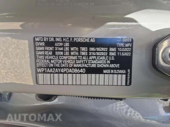 2023 Porsche Cayenne Platinum Edition – miniatura 5