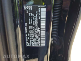2023 Porsche Cayenne S Platinum Edition – miniatura 2