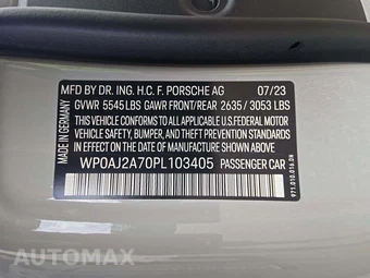 2023 Porsche Panamera Platinum Edition – miniatura 5