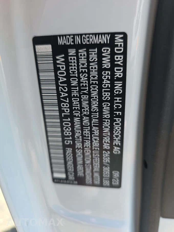 2023 Porsche Panamera Platinum Edition - miniatura 5