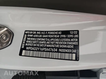 2023 Porsche Taycan GTS – miniatura 14