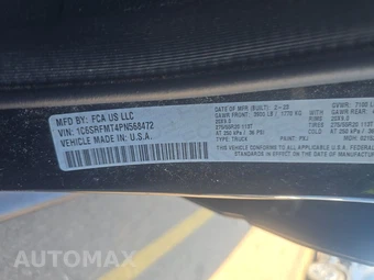 2023 Ram 1500 Big Horn Crew Cab Medium Bed - miniatura 14