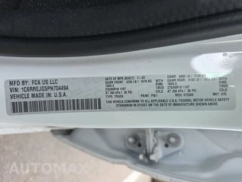 2023 Ram 1500 Laramie Crew Cab Short Bed - miniatura 14