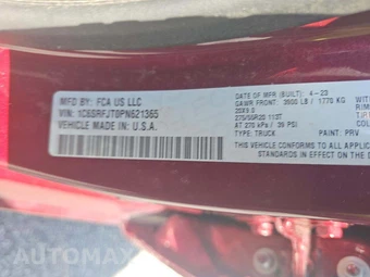 2023 Ram 1500 Laramie Crew Cab Short Bed - miniatura 5