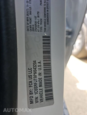 2023 Ram 1500 Laramie Crew Cab Short Bed - miniatura 14