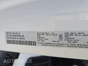 2023 Ram ProMaster 1500 Cargo Van High Roof 136.0" WB - miniatura 15