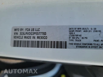 2023 Ram ProMaster 2500 Cargo Van High Roof 159.0" WB - miniatura 13