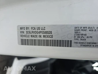 2023 Ram ProMaster 2500 Cargo Van High Roof 159.0" WB - miniatura 14