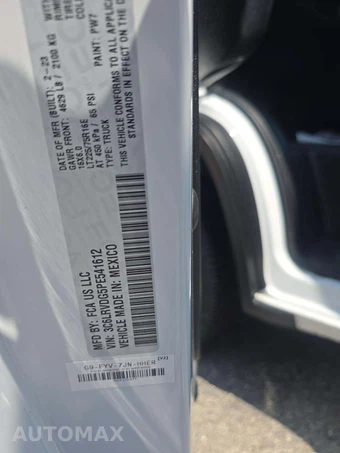 2023 Ram ProMaster 2500 Cargo Van High Roof 159.0" WB - miniatura 5