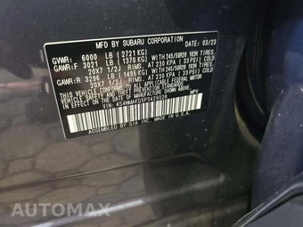 2023 Subaru Ascent Onyx Edition Limited - miniatura 5
