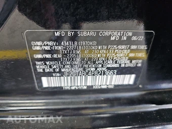 2023 Subaru Crosstrek - miniatura 14