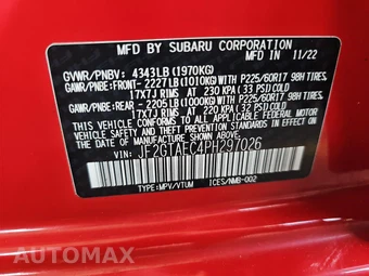 2023 Subaru Crosstrek Premium - miniatura 14