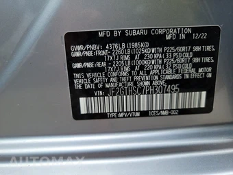 2023 Subaru Crosstrek Sport - miniatura 14