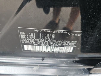 2023 Subaru Impreza Sedan - miniatura 14