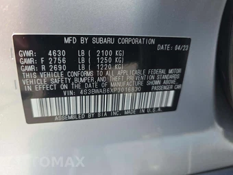 2023 Subaru Legacy – miniatura 5