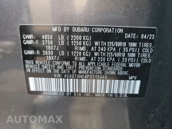 2023 Subaru Outback Limited - miniatura 14