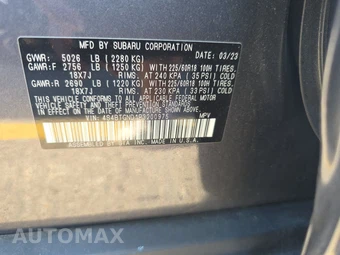 2023 Subaru Outback Limited XT - miniatura 14