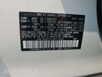 2023 Subaru Outback Onyx Edition - miniatura 2